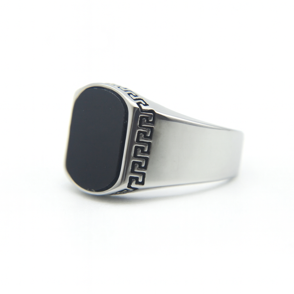 Anillo Cuadrado tribal