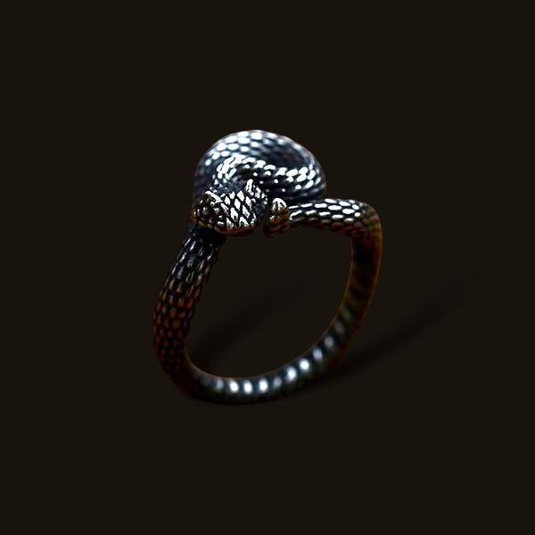 Anillo Serpiente de cascabel Vibora