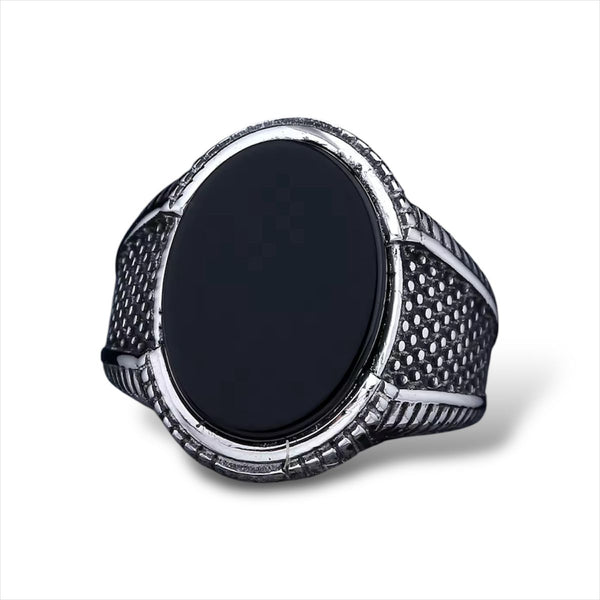 Anillo Ovalado Relieve