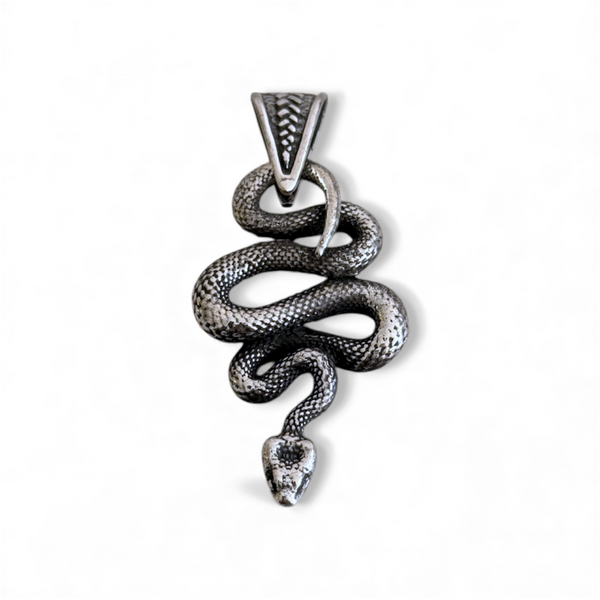 Dije Serpiente Escamas Plata 925