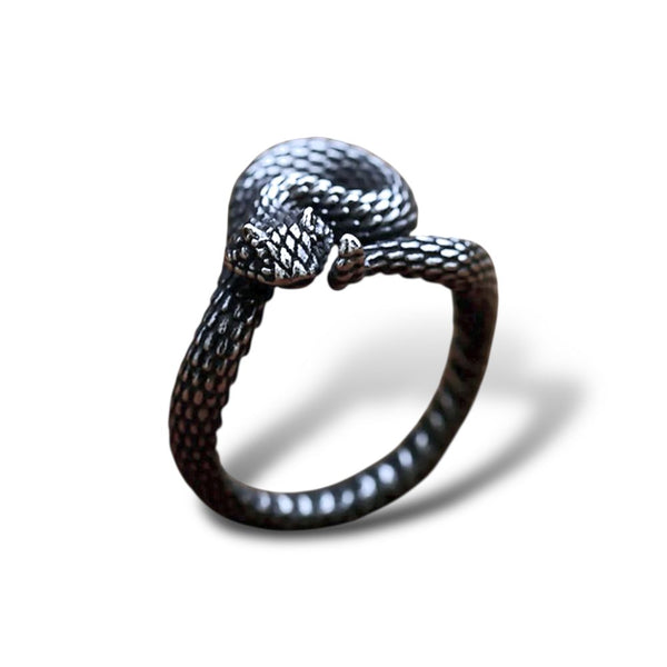 Anillo Serpiente de cascabel Vibora