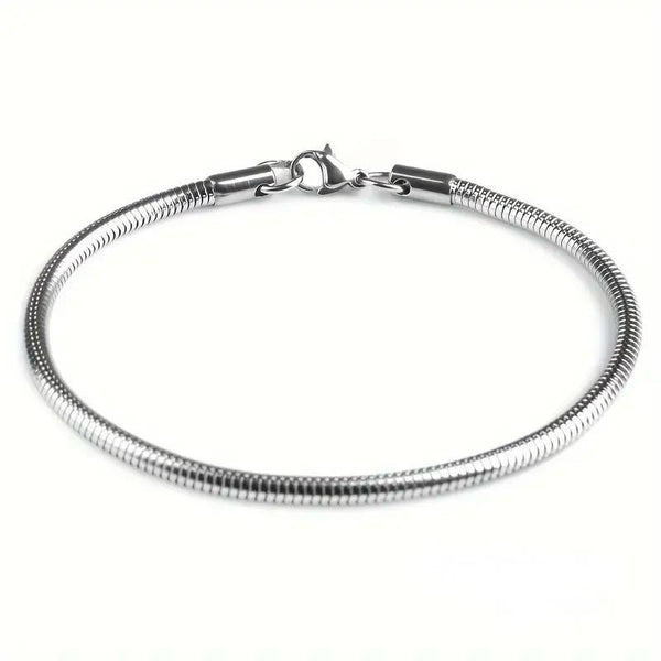 Pulsera Cola de raton Plata