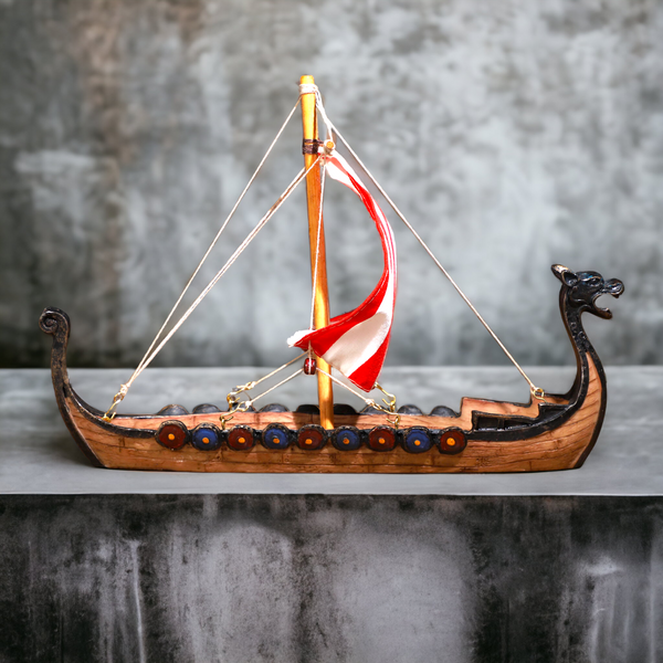 Quemador de Incienso Barco Vikingo