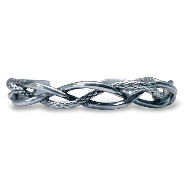 Brazalete Enredado Animal Plata .925