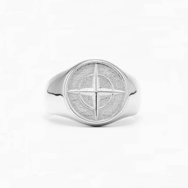 Anillo Brújula Minimal ÚNICA PIEZA