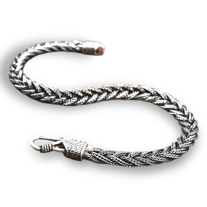 CimarroneAMX 18 cm Pulsera tejida plata 925