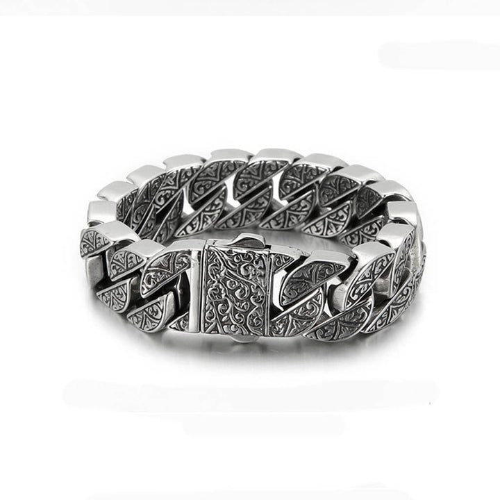 CimarroneAMX 19 cm Pulsera Cold gruesa