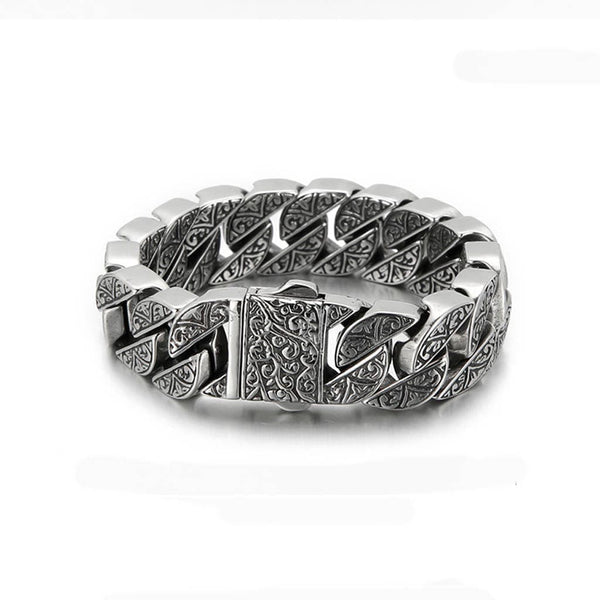 CimarroneAMX 19 cm Pulsera Cold gruesa