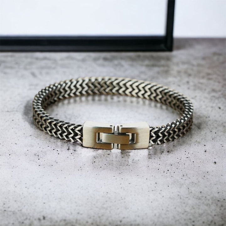 CimarroneAMX Ancient / 19 cm Pulsera Delgada Trenzada