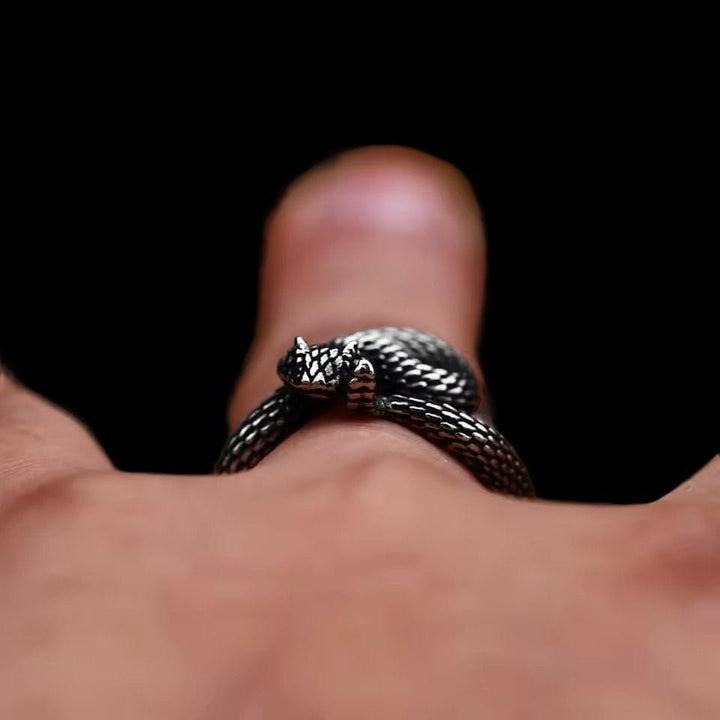 CimarroneAMX Anillo Serpiente de cascabel Vibora
