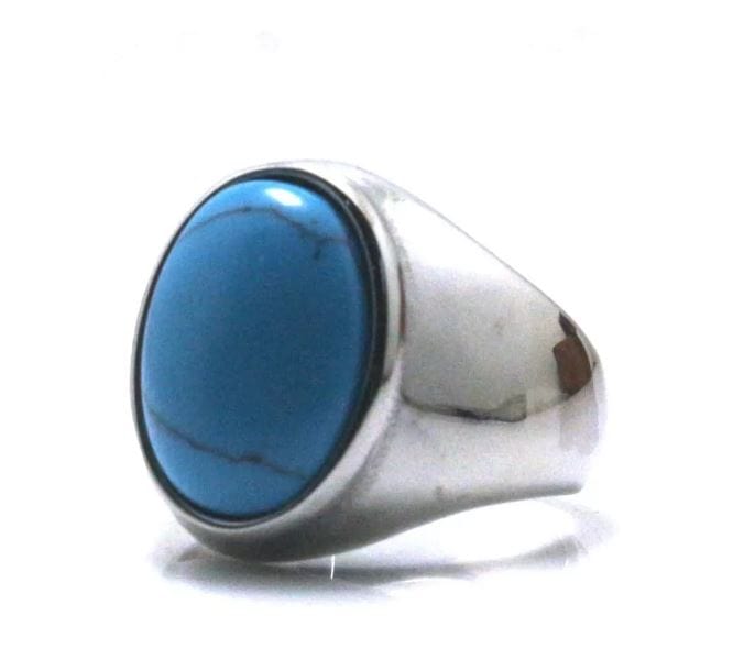 CimarroneAMX Cromado / 9 Anillo Negro Perla Azul