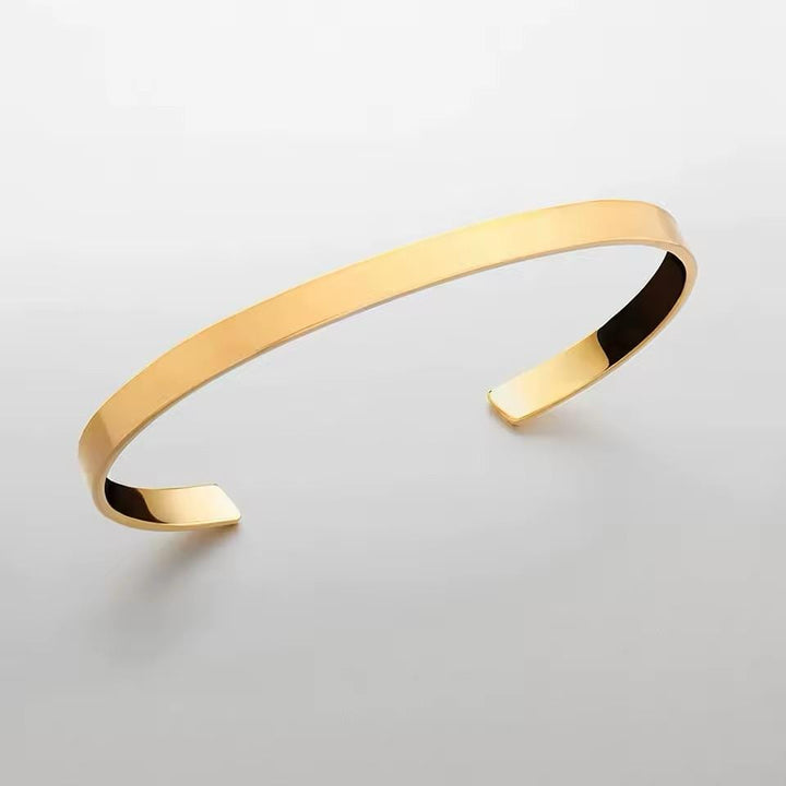 CimarroneAMX Dorado Brazalete Liso Minimal