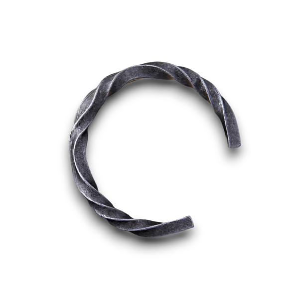CimarroneAMX Enrollado Brazalete Nórdico Forjado