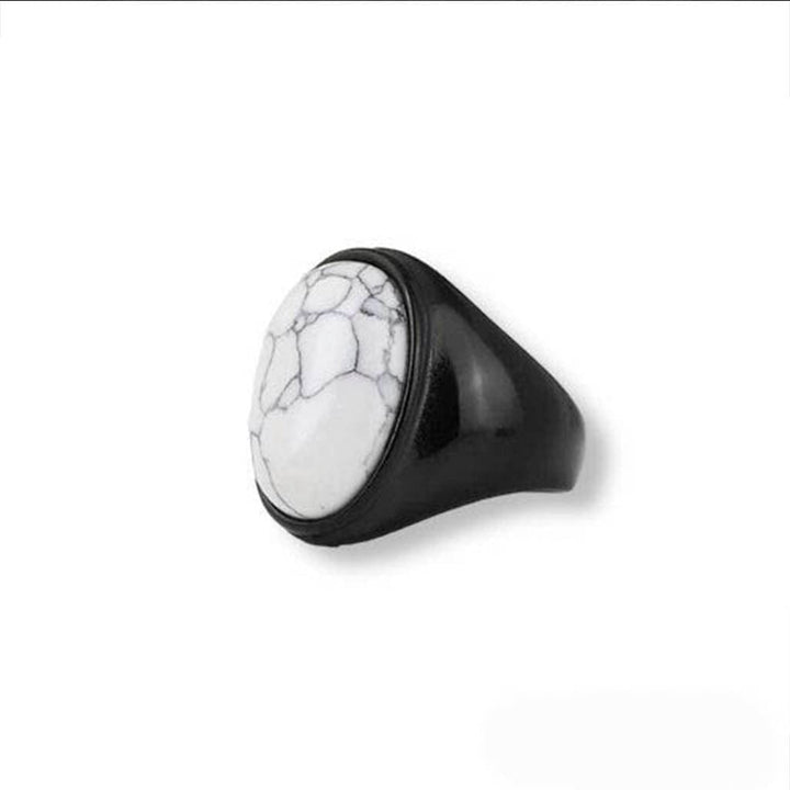 CimarroneAMX Óvalo / 7 Anillo Craquelado cuadrado/ovalo