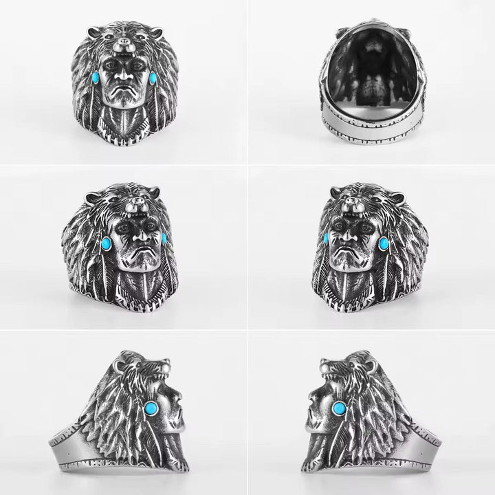 CimarroneMX Anillo Apache tigre