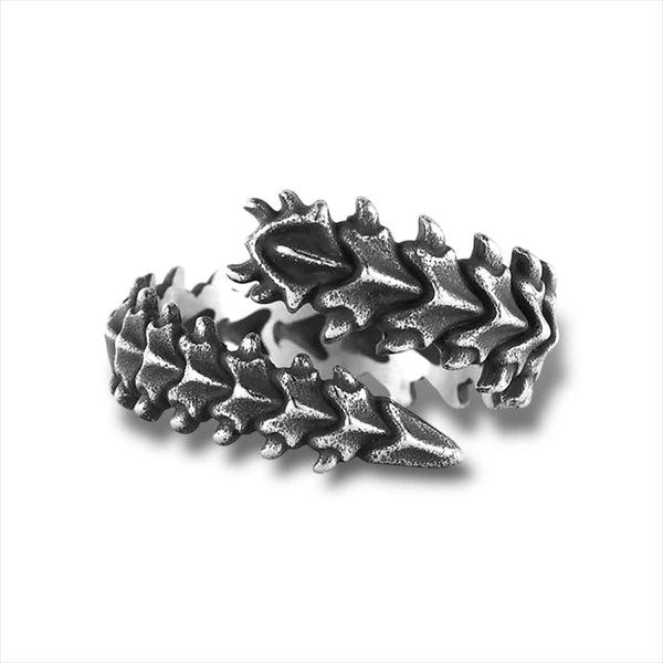 CimarroneMX Ropa y accesorios Anillo hueso de dragón