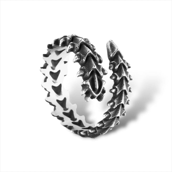 CimarroneMX Ropa y accesorios Anillo hueso de dragón