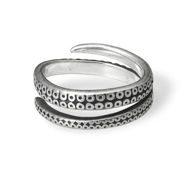 Anillo Argolla Kraken Doble