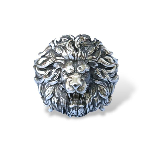 Anillo Leon Plata 925