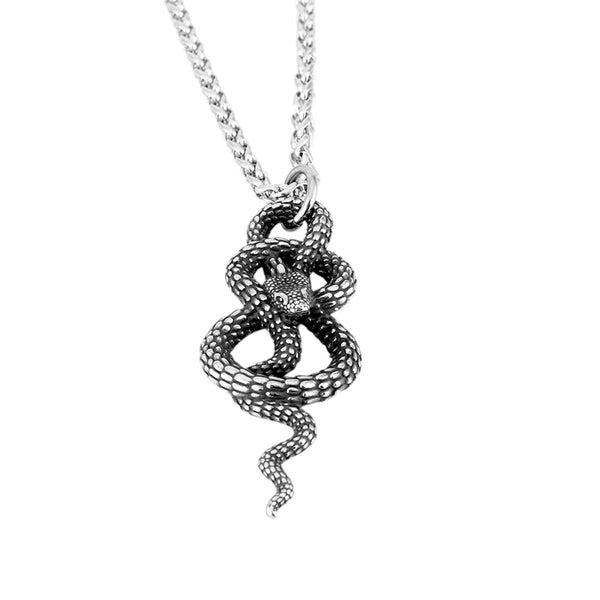 Collar Serpiente Colgante