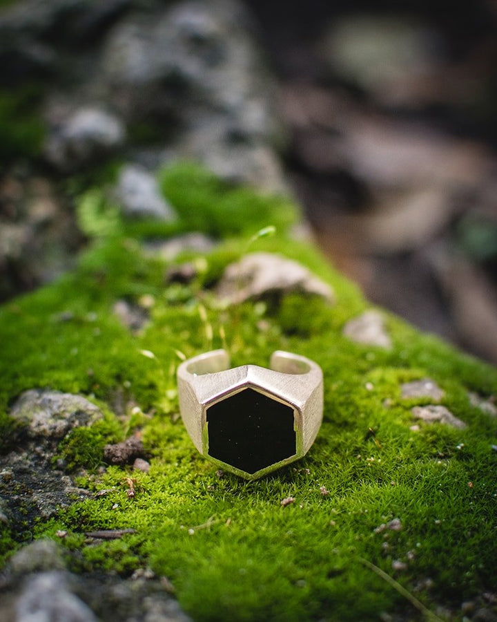 Anillo-Hexagonal-Elegante-Plata-Mexicana-925-Ajustable