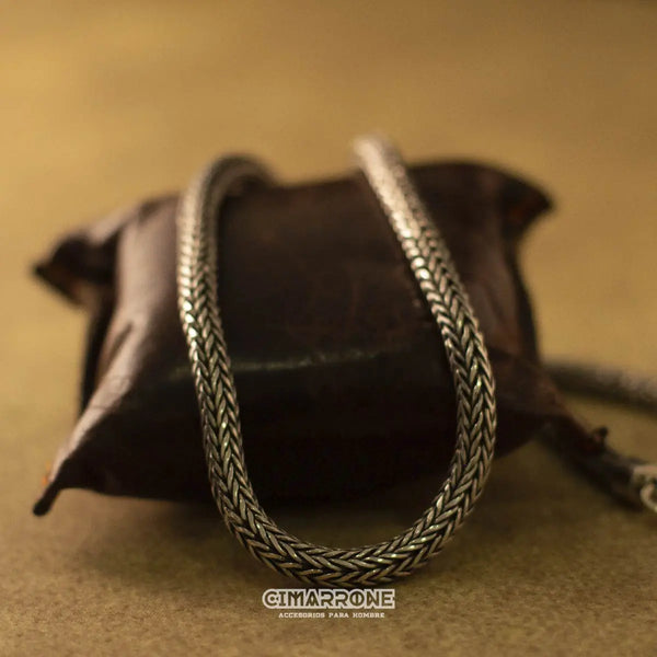 Collar grueso plata 925