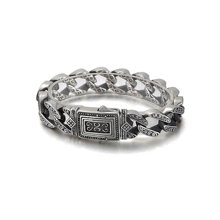 Pulsera Hombre Gruesa cubana Vingate-min