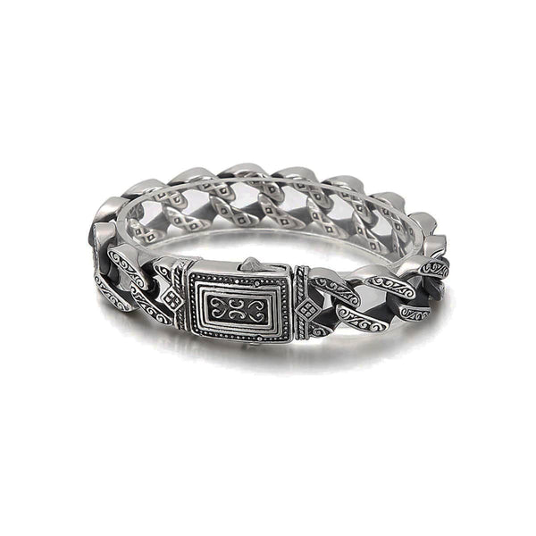 Pulsera Hombre Gruesa cubana Vingate-min