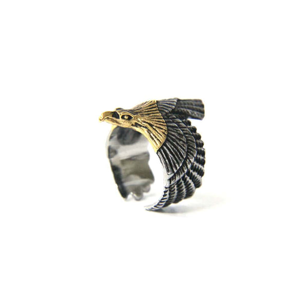 anillo aguila american eagle salvaje libertad ave acero inoxidable regalo hombre