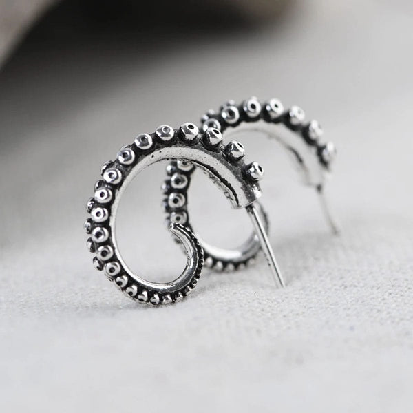 Aretes Kraken Tentáculos de Pulpo