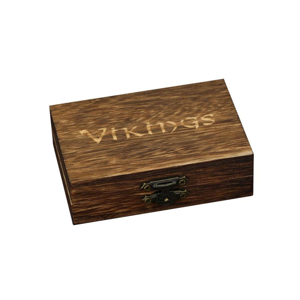 Caja de madera Vikings