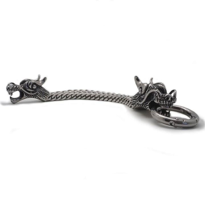 CimarroneAMX 19 cm Pulsera Dragón Oriental Trenzada