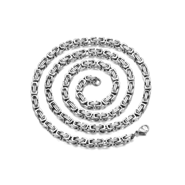 CimarroneAMX 4 mm Cadena Eslabón Cuadrado
