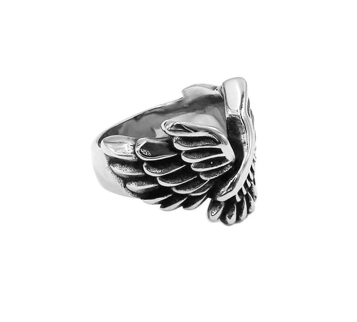 CimarroneAMX 7 Anillo Alas Plata .925