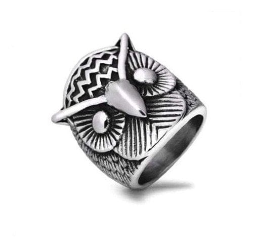 CimarroneAMX Acero Inoxidable / 6 Anillo Búho