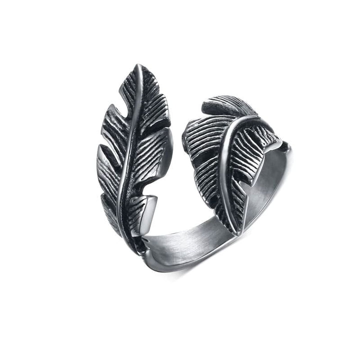 CimarroneAMX Acero Inoxidable / 7 Anillo hoja tulipán