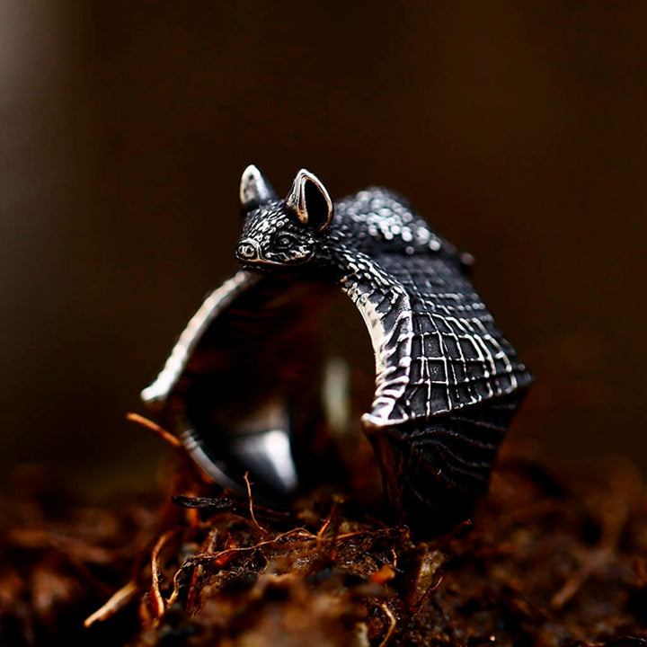 CimarroneAMX Acero Inoxidable / 7 Anillo Murcielago
