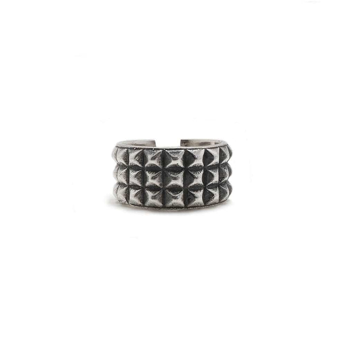 CimarroneAMX Anillo Geometrico Minimalista Punk