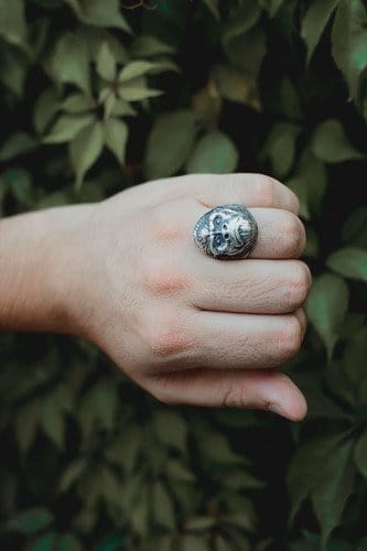 CimarroneAMX Anillo Gorila Alfa Plata 925