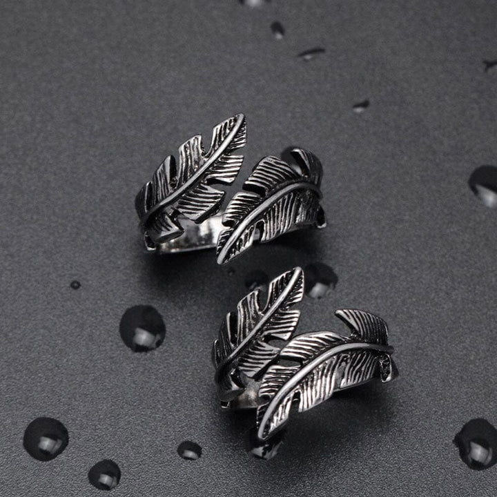 CimarroneAMX Anillo hoja tulipán