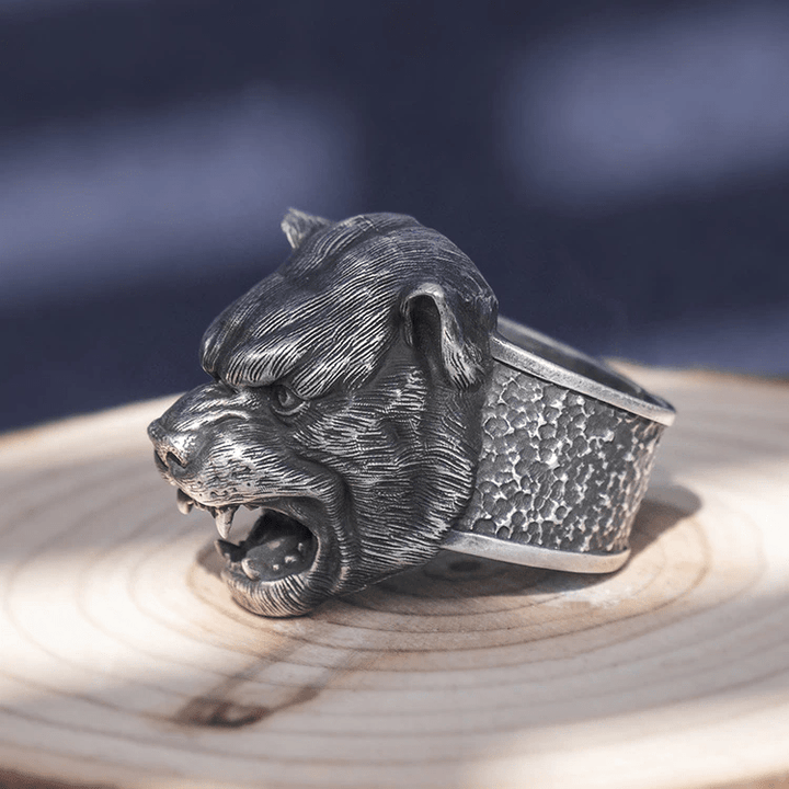 CimarroneAMX Anillo Leopardo Plata 925