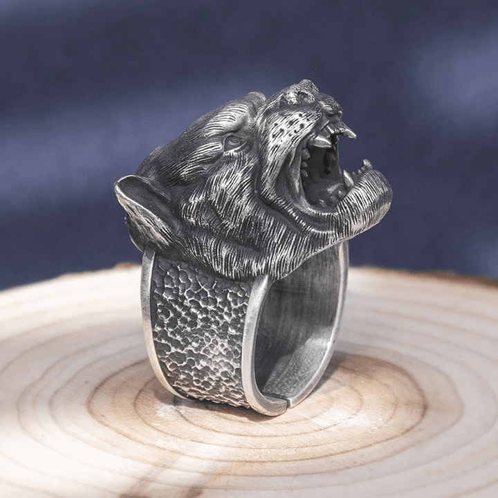 CimarroneAMX Anillo Leopardo Plata 925