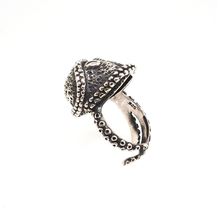 CimarroneAMX Anillo Pulpo Grande Plata 925
