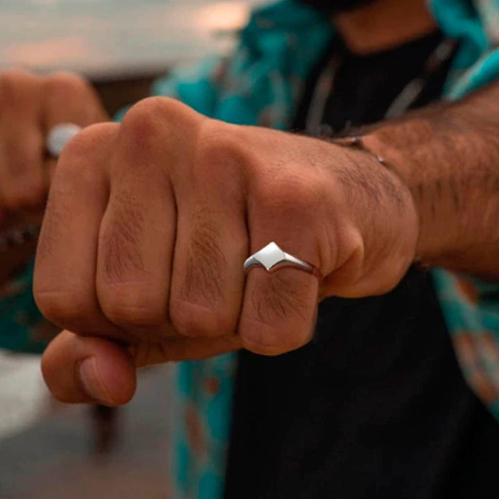 CimarroneAMX Anillo sello meñique