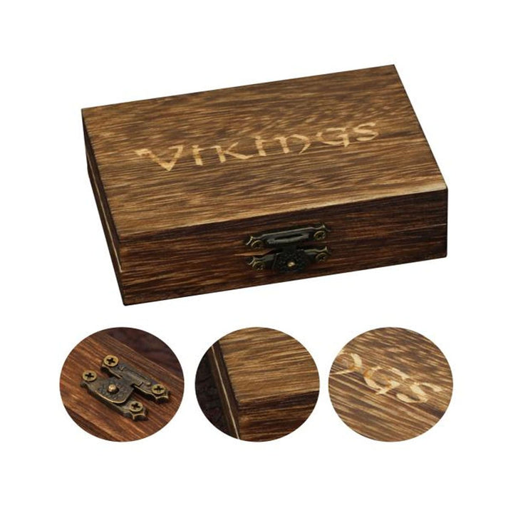 CimarroneAMX Caja de madera Vikings