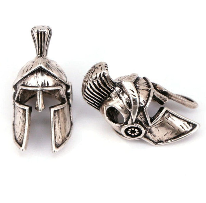 CimarroneAMX Dije Casco Yelmo Soldado Espartano plata mexicana 925