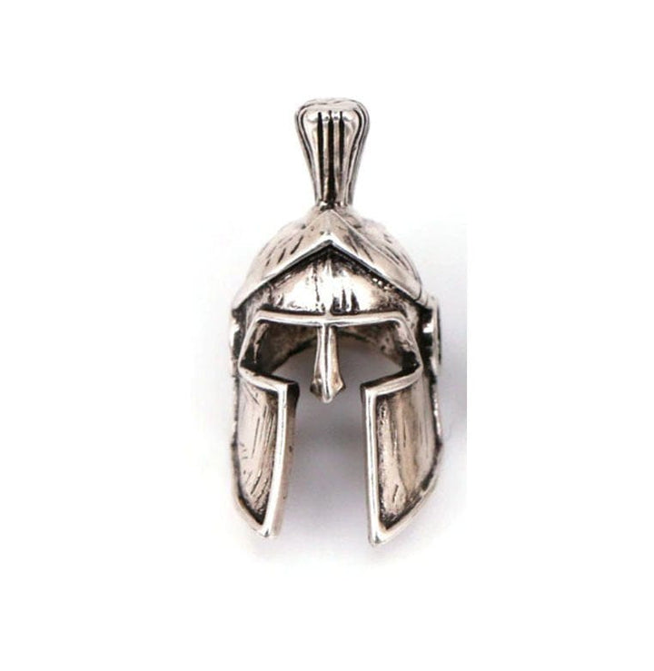 CimarroneAMX Dije Casco Yelmo Soldado Espartano plata mexicana 925