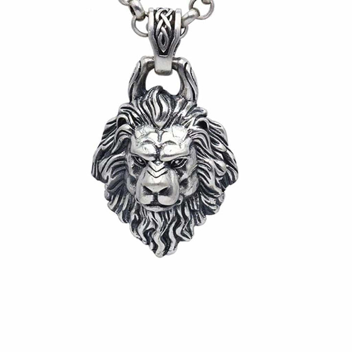 CimarroneAMX Dije León Rey de la selva plata mexicana 925