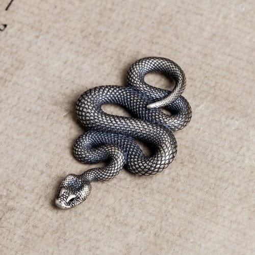 CimarroneAMX Dije Serpiente Escamas Plata 925