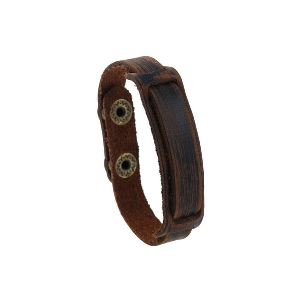 CimarroneAMX Muñequera Delgada de Piel